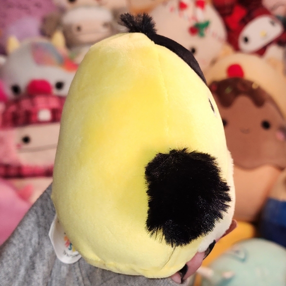 🖤 GERANIUM 🐦 Yellow/Black Finch SELECT SERIES Black Tag Original Squishmallow - Picture 6 of 8